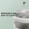 2500ML USB Round Pet Water Fountain, Automatic Cat Water Dispenser with Circulating Pump, Detachable for Easy Cleaning, Ultra-Quiet for Cats & Dogs